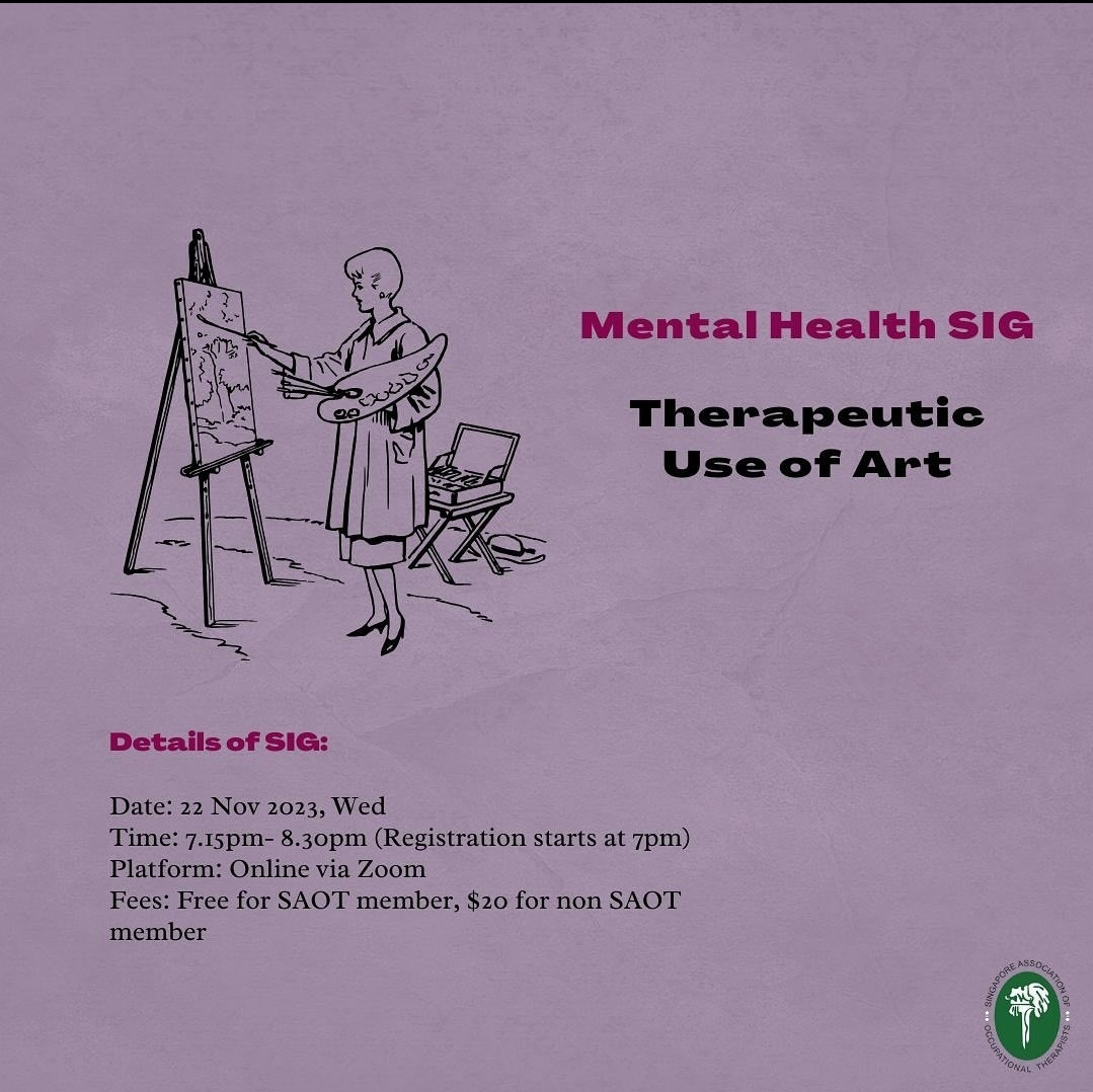 Mental Health SIG - Therapeutic Use of Art